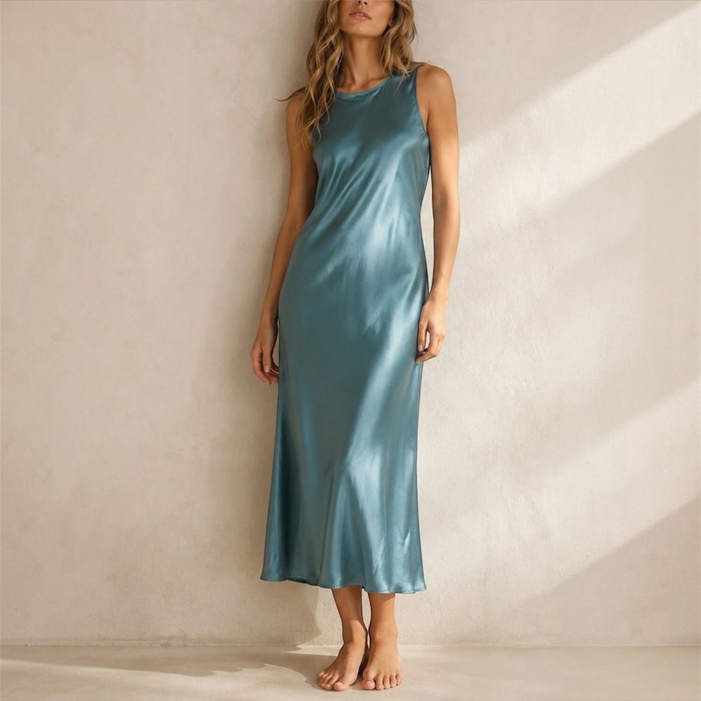 ATM Anthony Thomas Melillo Silk Charmeuse Maxi Slip Dress